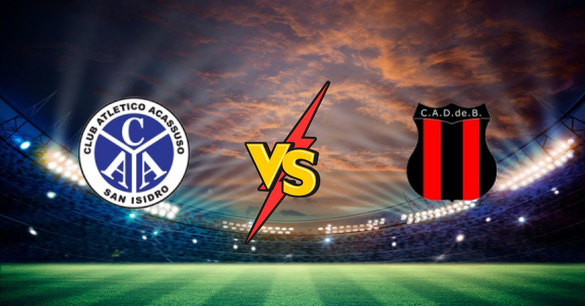 CA Acassuso vs CA Defensores De Belgrano