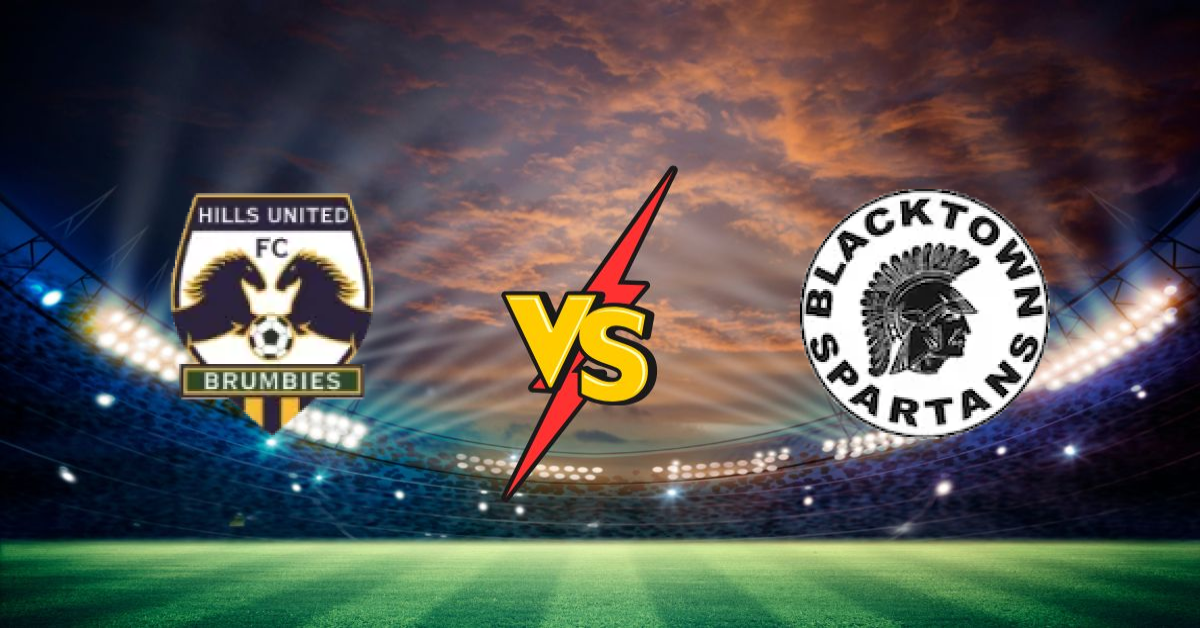 Hills United FC Brumbies vs Blacktown Spartans