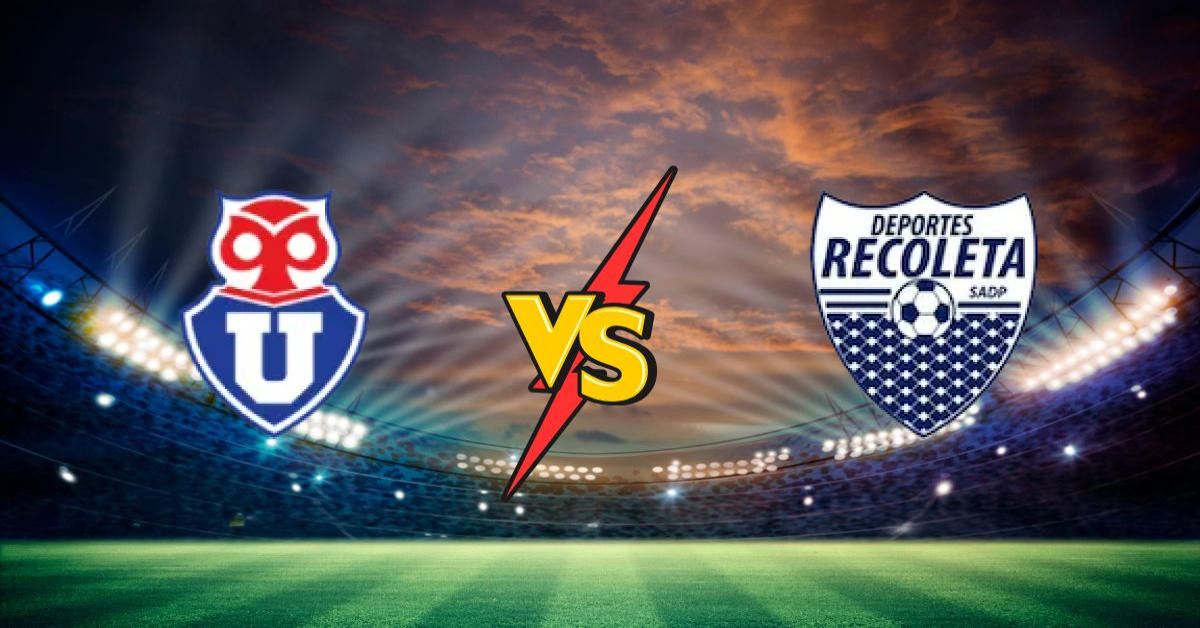 Universidad De Chile vs Deportes Recoleta, Primera Division Chili