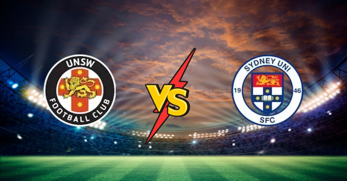 Unsw FC vs Sydney University Sfc