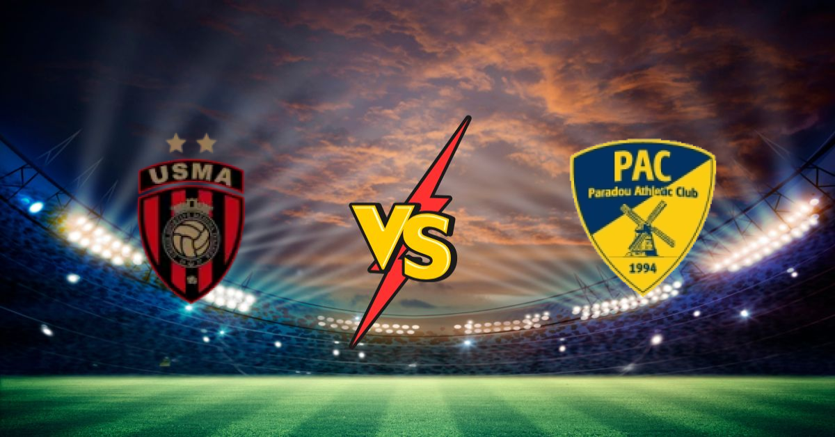 Usm Alger vs Paradou AC